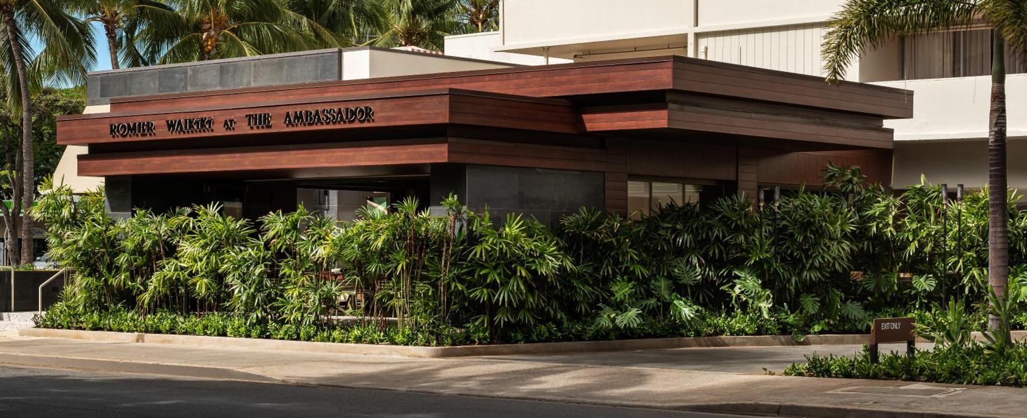 Romer Waikiki At The Ambassador Honolulu Exterior foto